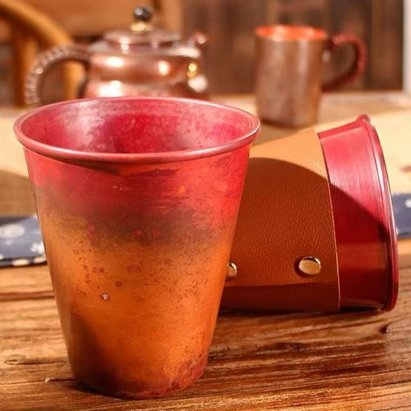 Tasse à café Mule de moscou en cuivre Vintage