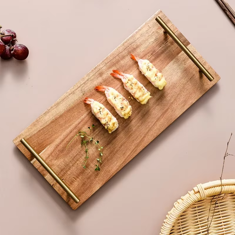 Plateau de cuisine pour servir des aliments