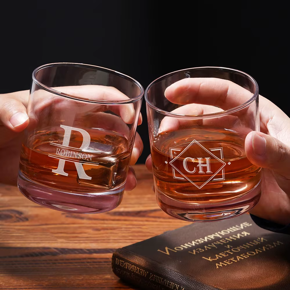 Verres à whisky personnalisés