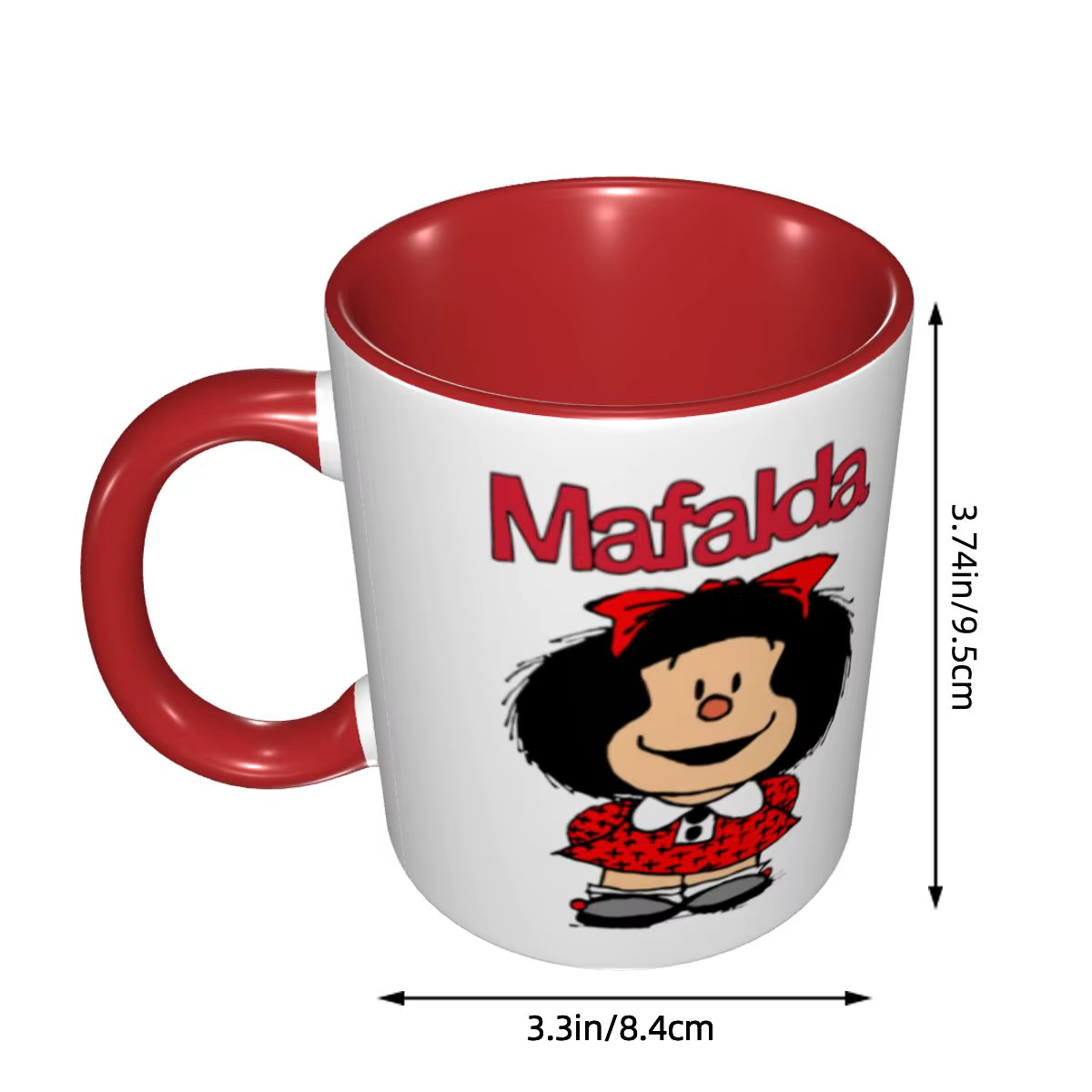 Tasses Mafalda mignonnes personnalisées