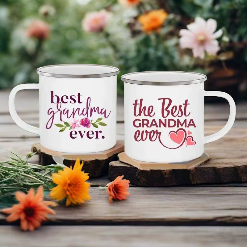 Tasse à café originale « La meilleure grand-mère de tous les temps », mugs à bière, tasses de petit-déjeuner, tasses à thé, vaisselle à boisson, rares, amusantes, de voyage, mignonnes