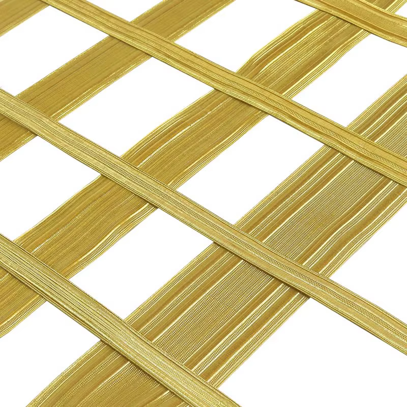 Tressage métallique Elite Gold # 9 - Tenue professionnelle, uniformes Air/Sea Crew, vêtements de sécurité et décor haut de gamme