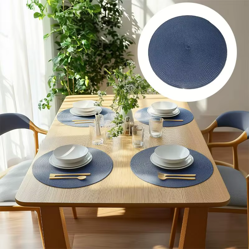 Napperons ronds pour table à manger