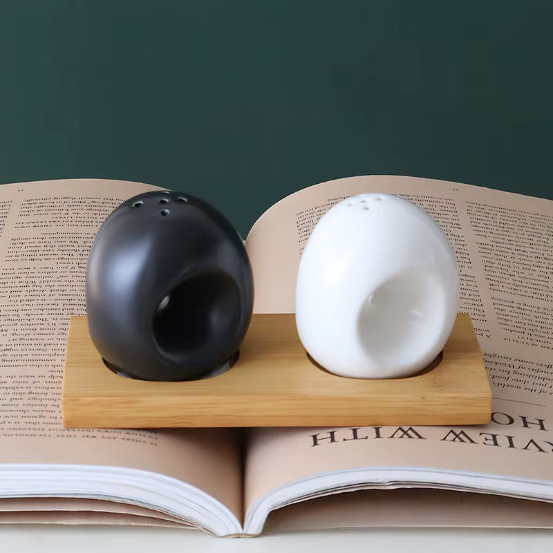 Ensemble de bouteilles d'assaisonnement en céramique japonais Simple