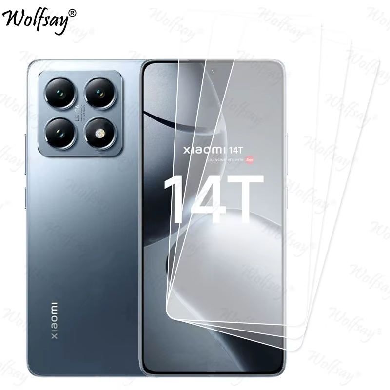 Verre de téléphone Transparent pour Xiaomi 14T protecteur d'écran pour Xiaomi 14T 14 T Pro verre trempé pour Xiaomi 14T verre 6.67 pouces