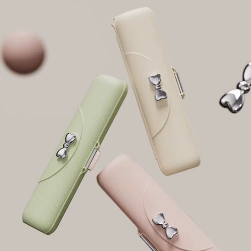 Ensemble de couverts en acier inoxydable 2 pièces avec boîte de rangement pour cuillères et baguettes