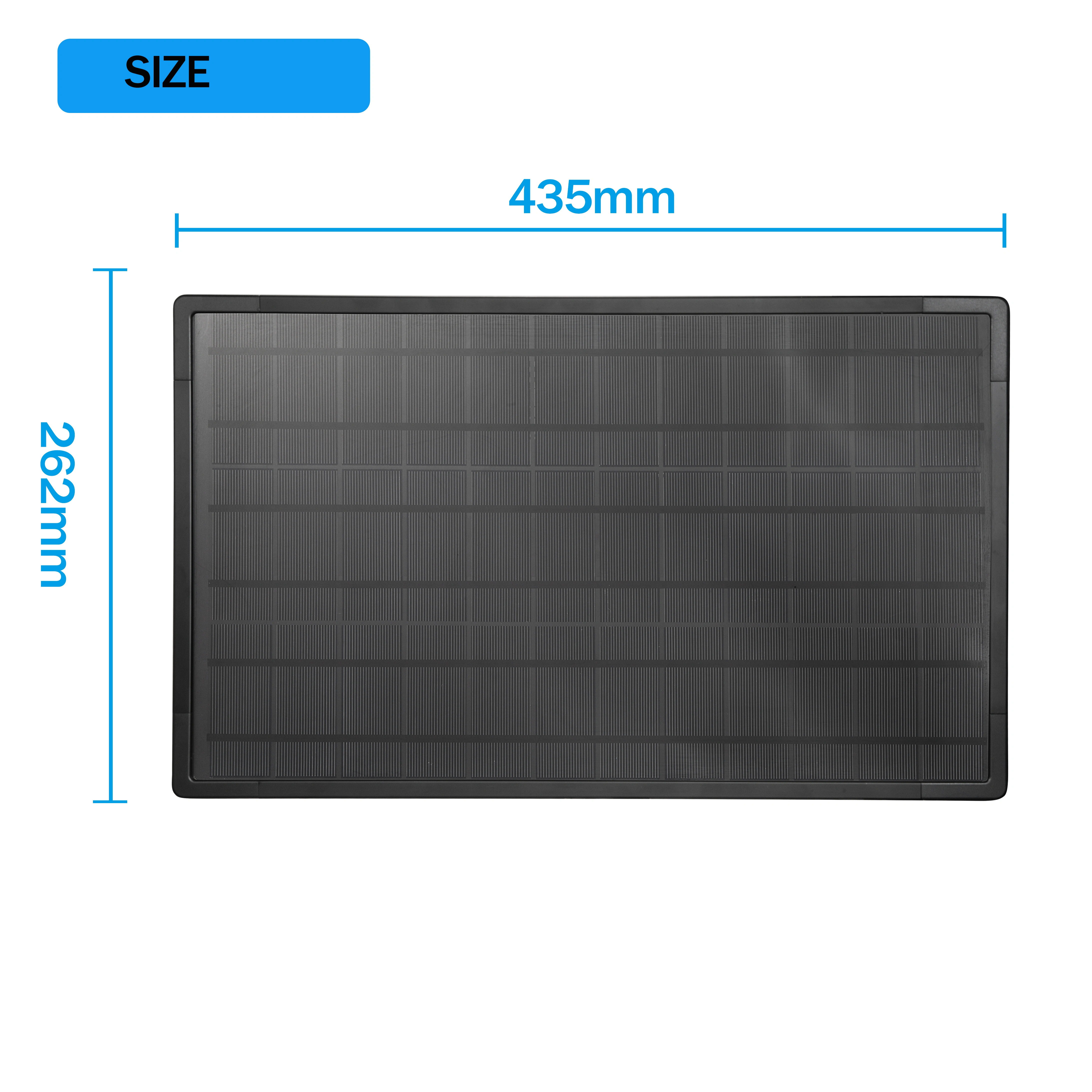 Panneau solaire mono-Si 25W en verre trempé, taux de conversion élevé de 25%, sortie 18V, module solaire étanche, kit de charge photovoltaïque DIY