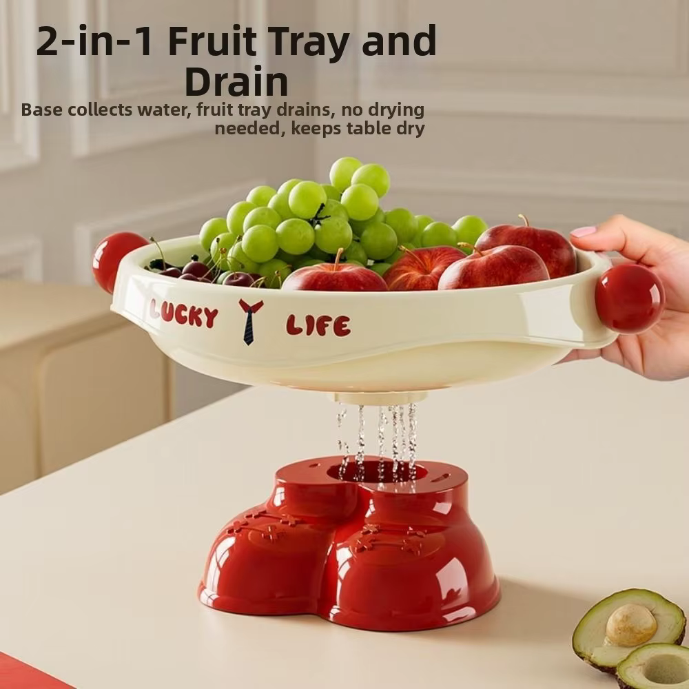 Assiette à fruits Dopamine multifonctionnelle