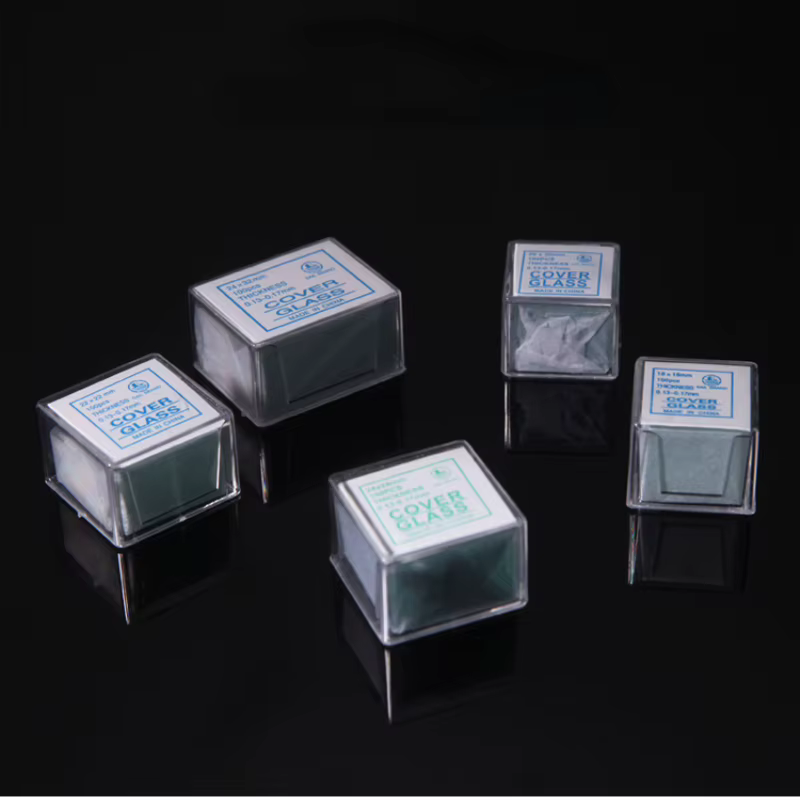 Couvre-objets rectangulaires en verre
