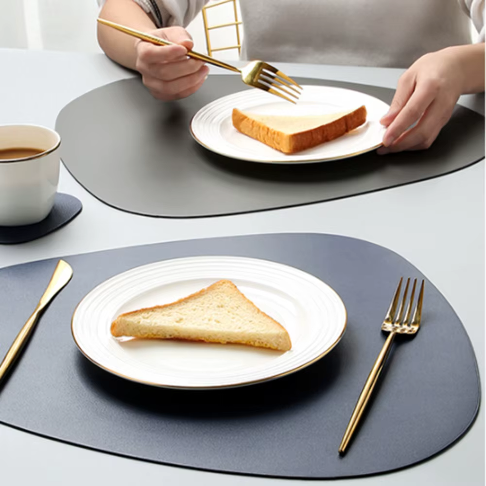 Napperon de Table en cuir PU