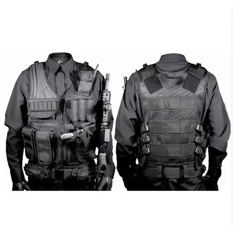 SWAT-Gilets d'armure Dulglakip, Veste d'entraînement réglable, Sécurité, html, Extérieur, CS, Cosplay, Jeu, Airsoft