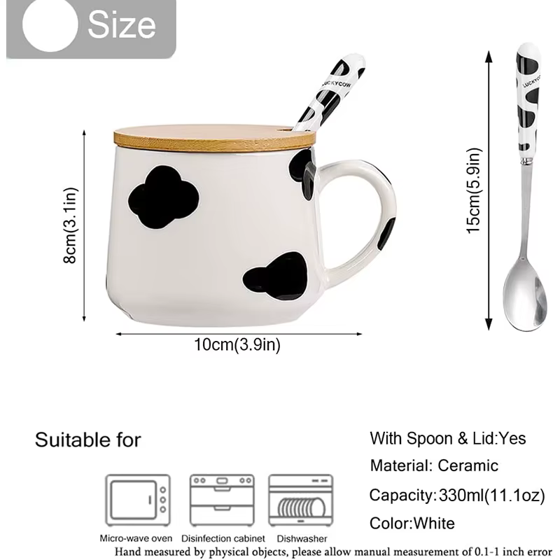 Tasse à café en céramique mignonne