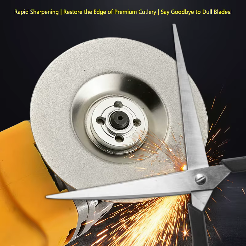 Disque de meulage diamanté pour meuleuse d'angle, disque de polissage électrique en forme de cymbale pour usage domestique, disques de polissage, lames de coupe