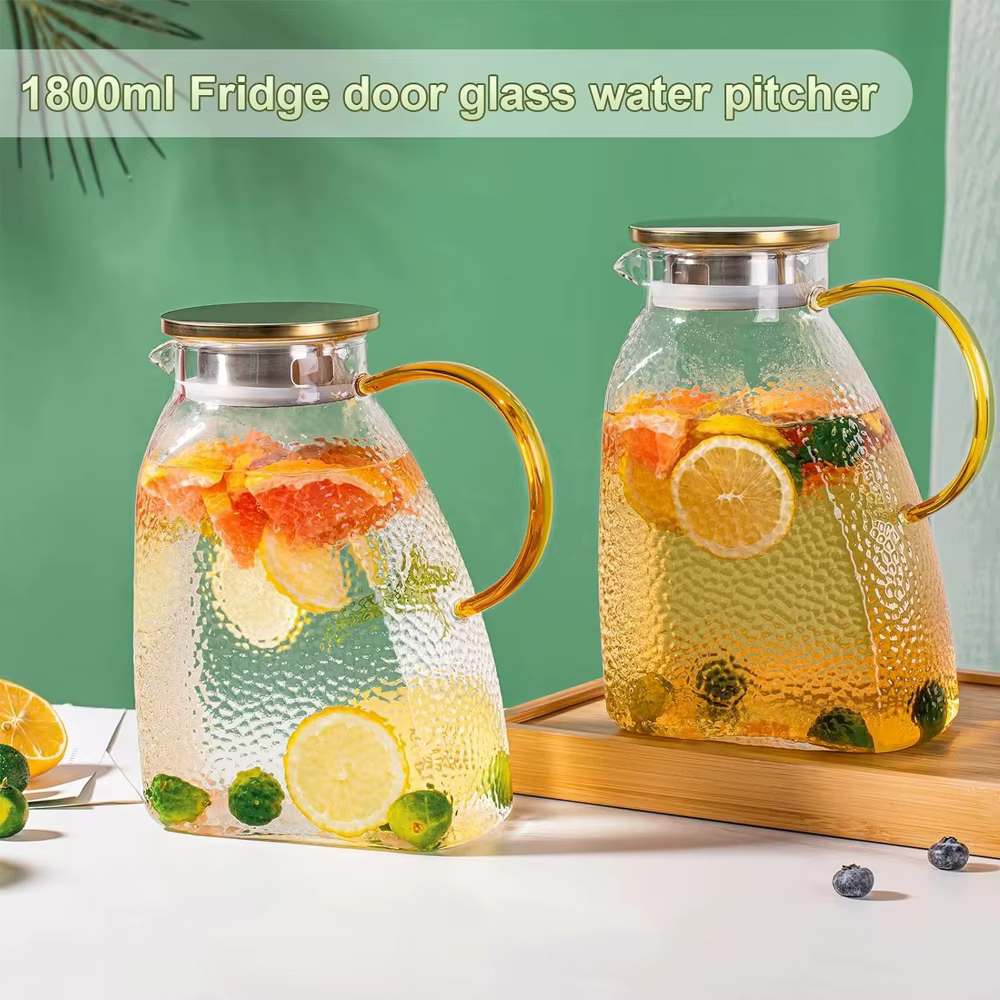 Pichet d'eau en verre de 1