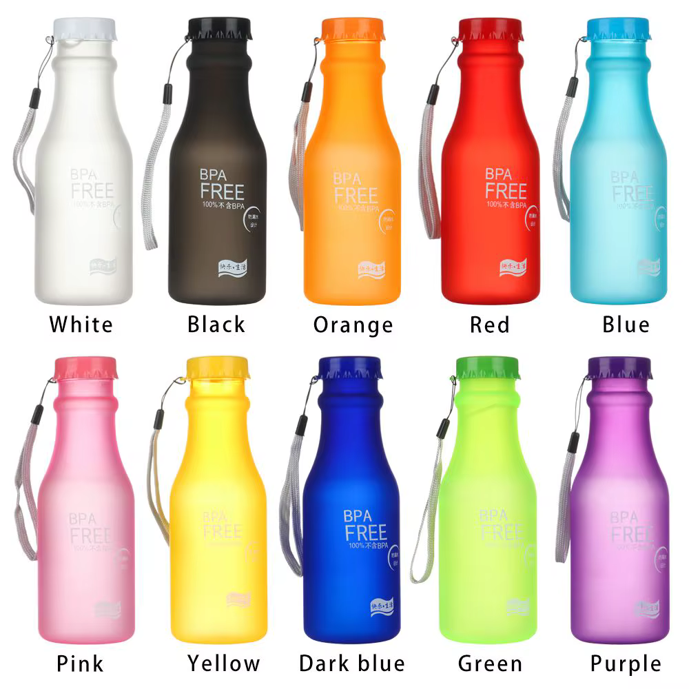 Bouteille d'eau incassable de 550ml