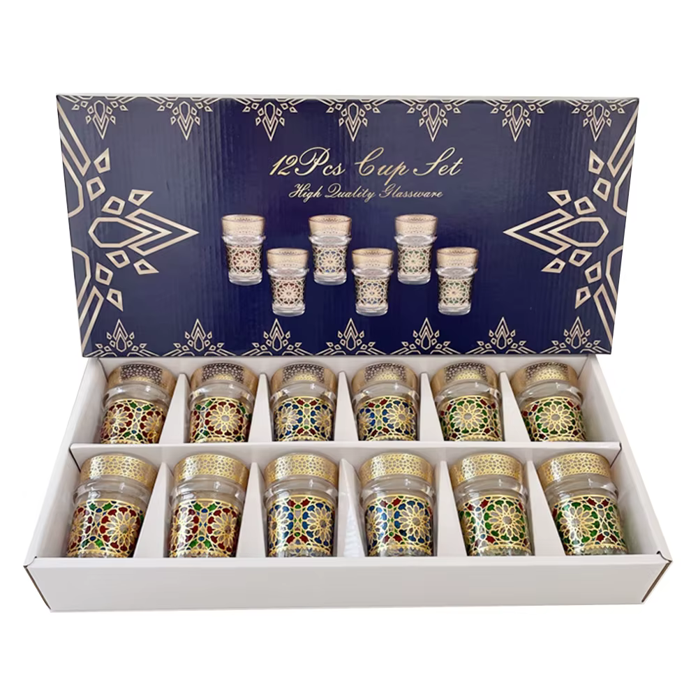 Ensemble de 12 pièces, style luxe léger
