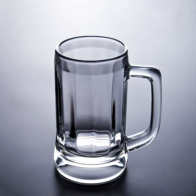 Verre à bière à fond épais de 400ml/600ml