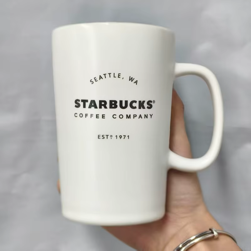 Mug à café en céramique blanc classique Starbucks 355 ml