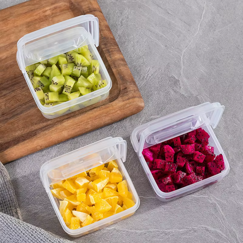 Boîte de rangement de fromage au réfrigérateur en plastique 1 pièce
