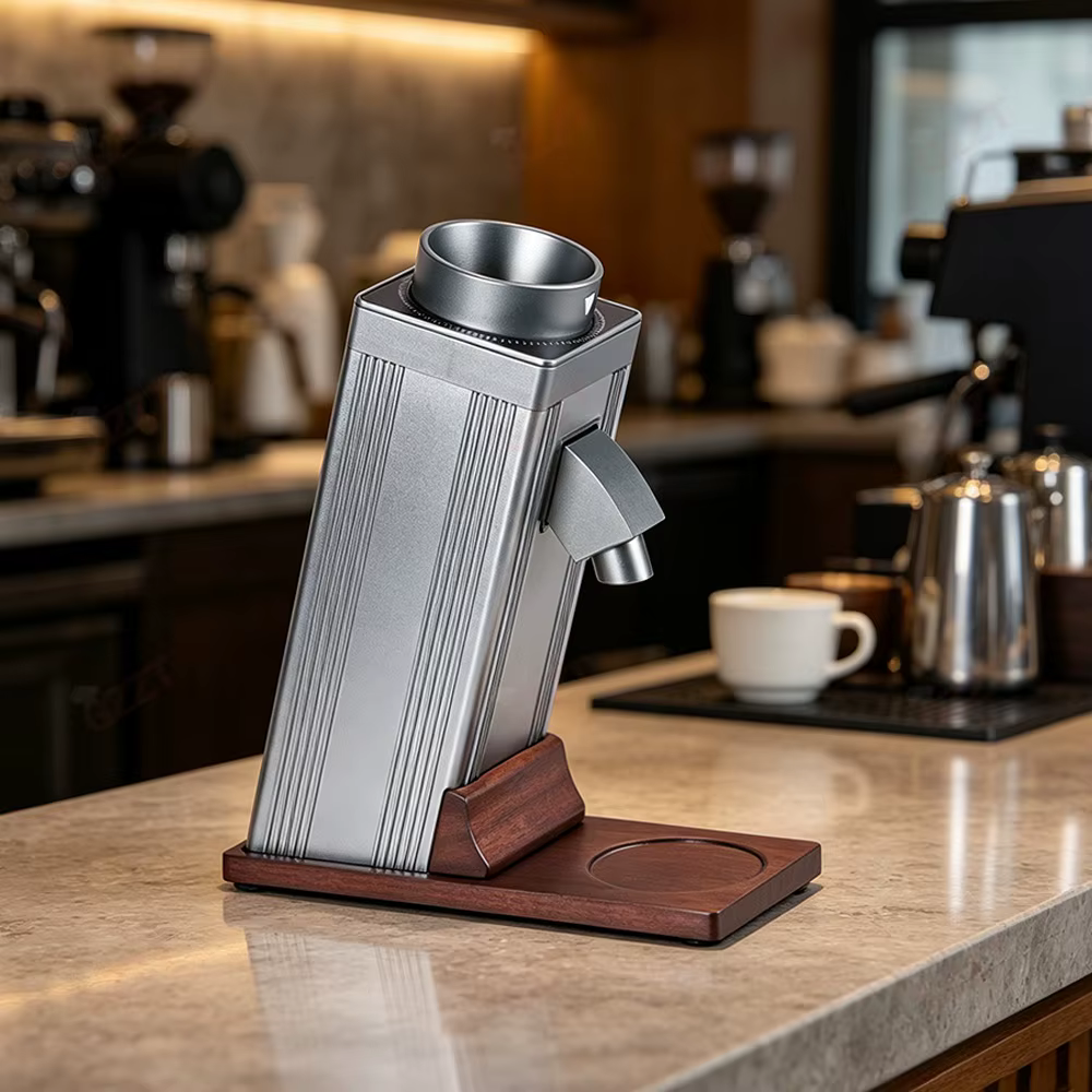 Moulin à café électrique GZZT CGHK105 à meules coniques pour expresso