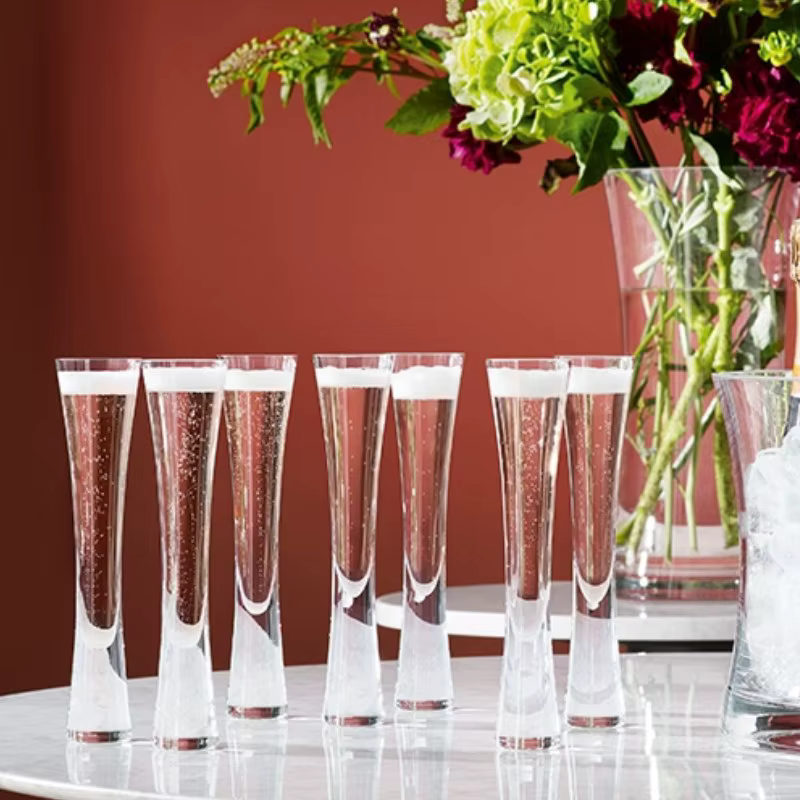 Tasse à Champagne en verre de cristal
