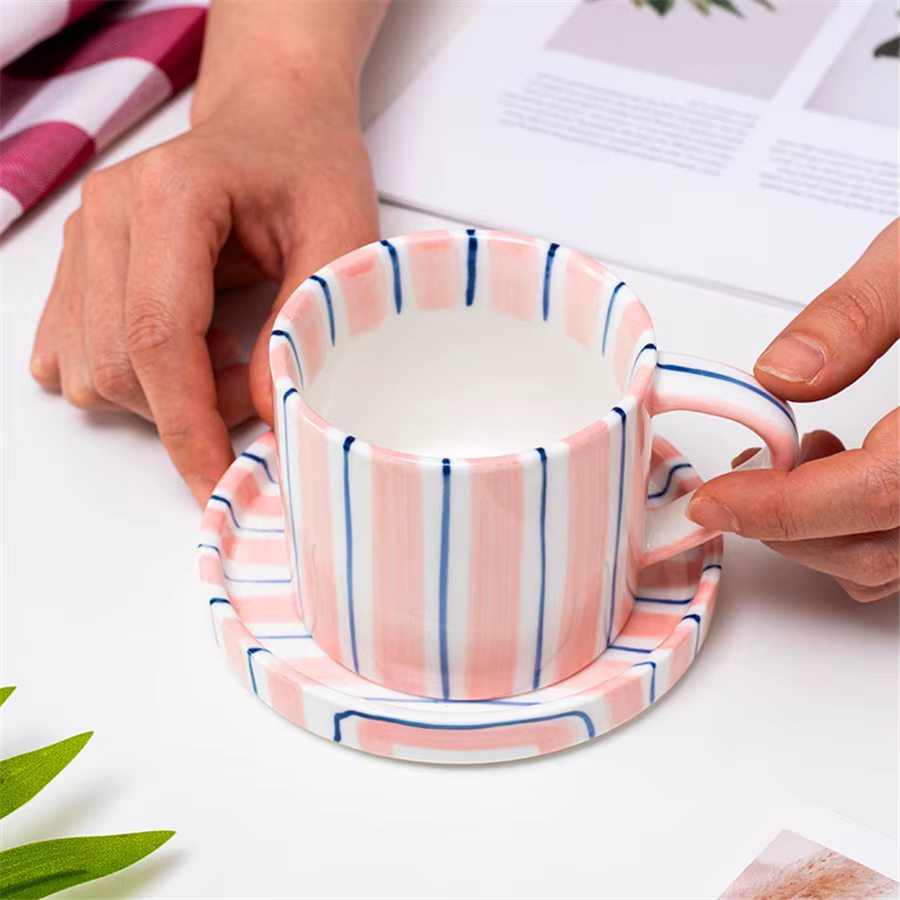 Tasse à café et thé de l'après-midi de 280ml/9.5oz