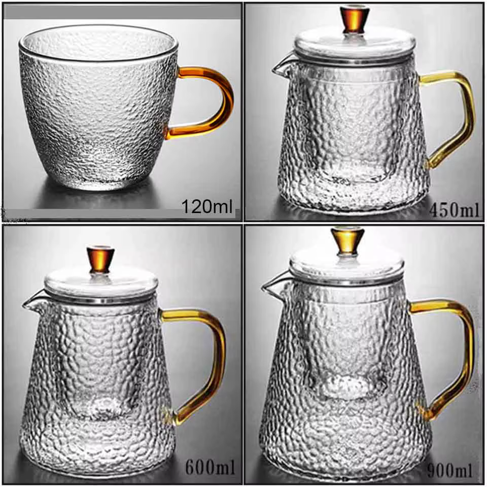 Théière Japonaise en Verre Borosilicate avec Infuseur
