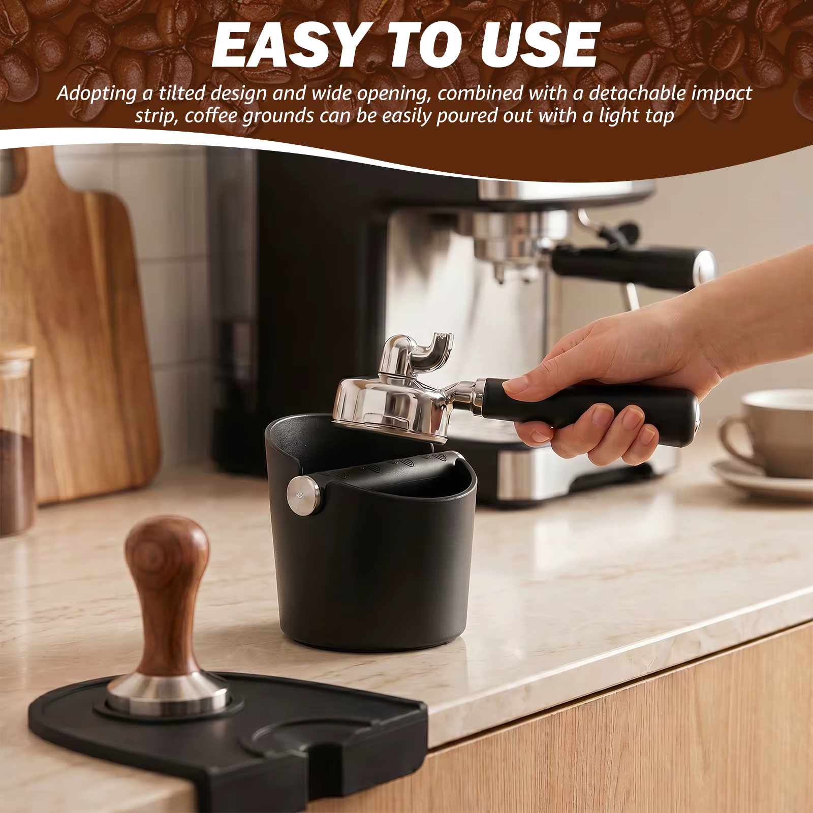 Boîte à café pour le café moulu