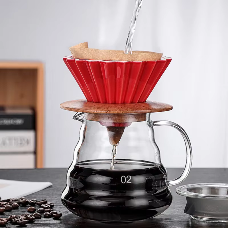 Goutteur de café en céramique