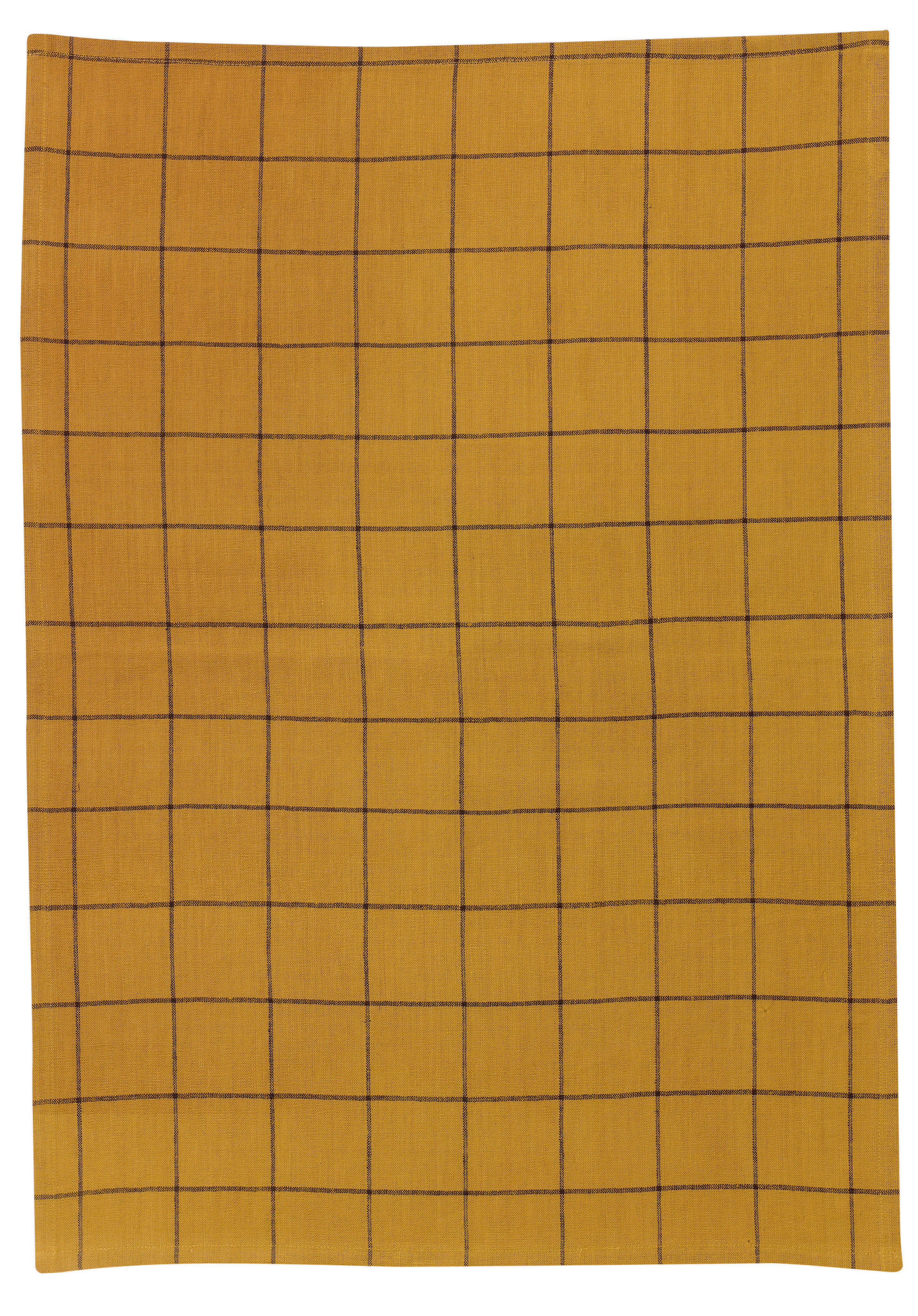 Torchon Metis Kilia carreaux Bronze 50 x 70