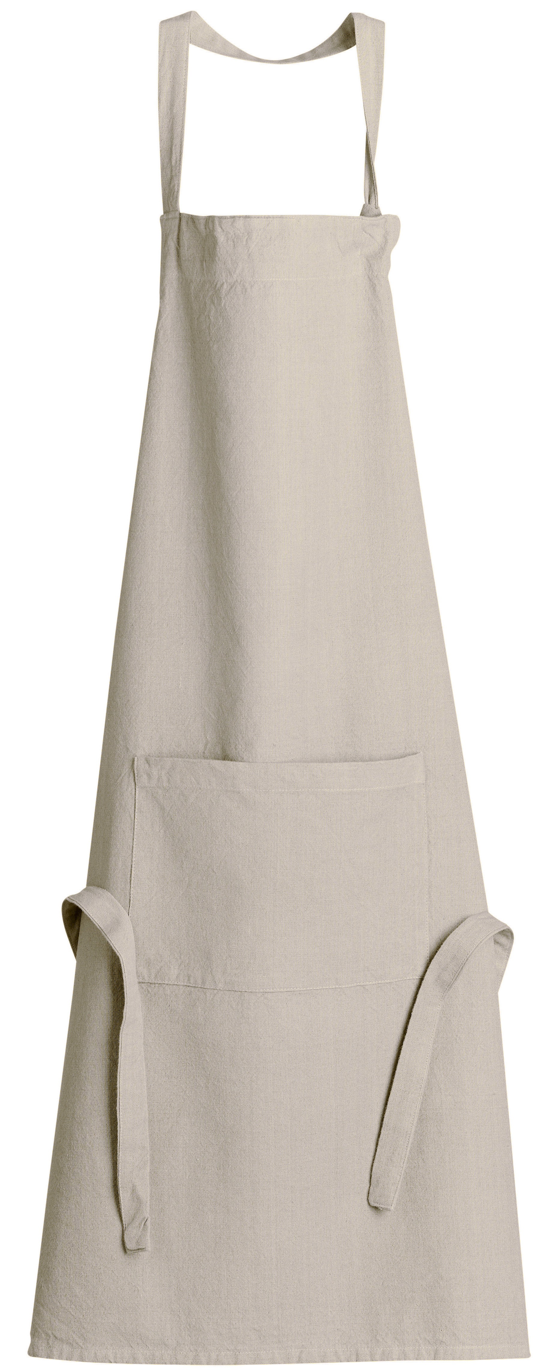 Tablier de cuisine recycl Ada Ficelle 72 x 85