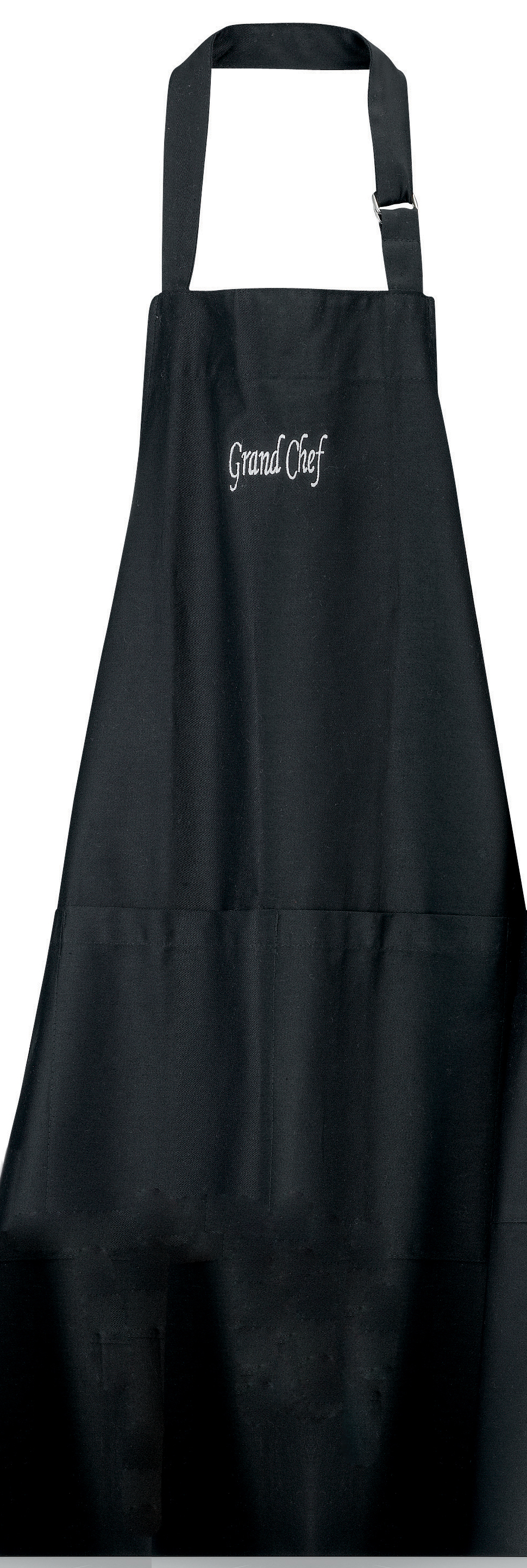 Tablier de cuisine Grand chef Noir 75 x 90