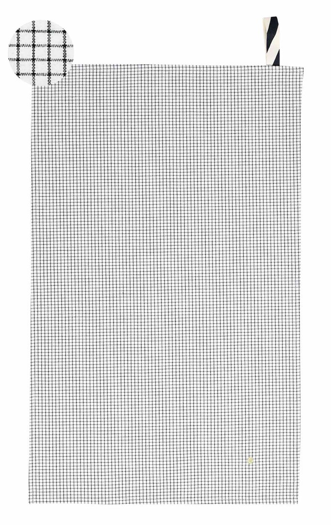 Torchon Gustave Caviar 80 x 50