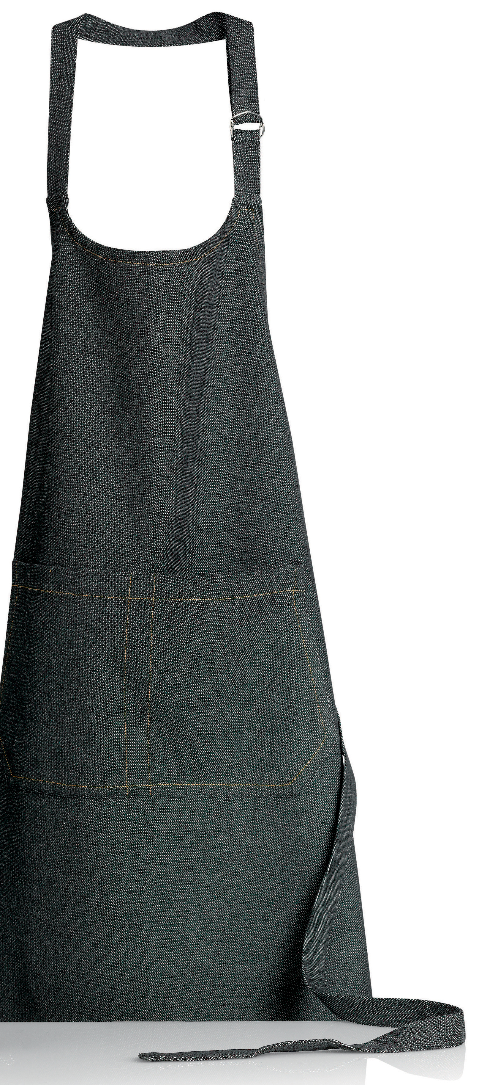 Tablier de cuisine Davis Noir Recycl 85 x 70