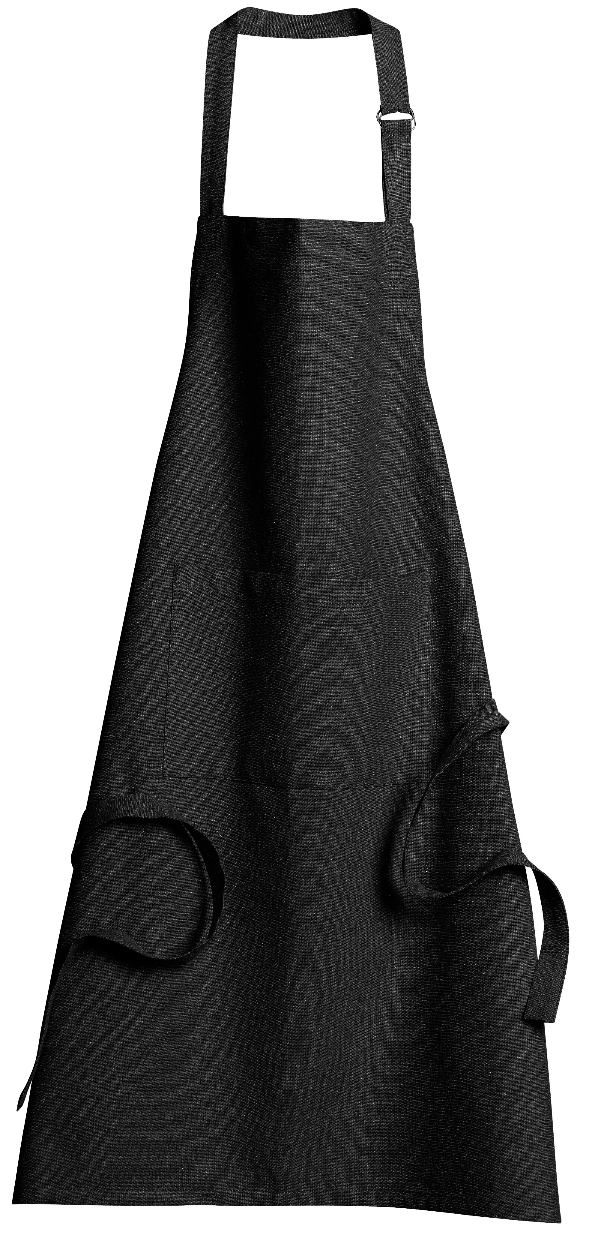 Tablier de cuisine Dario Noir Recycl 85 x 72
